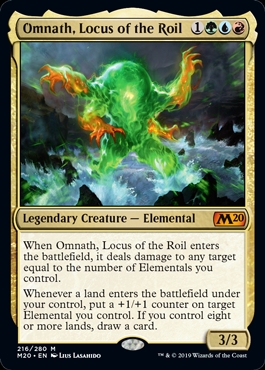 Omnath, Locus of the Roil Magic Core Set 2020